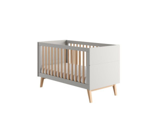 Kūdikių lova 140x70 (Classy Gray kolekcija)